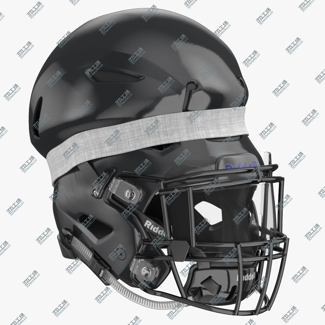 images/goods_img/20210313/Football Helmet Riddell SpeedFlex Squeezed 3D model/1.jpg